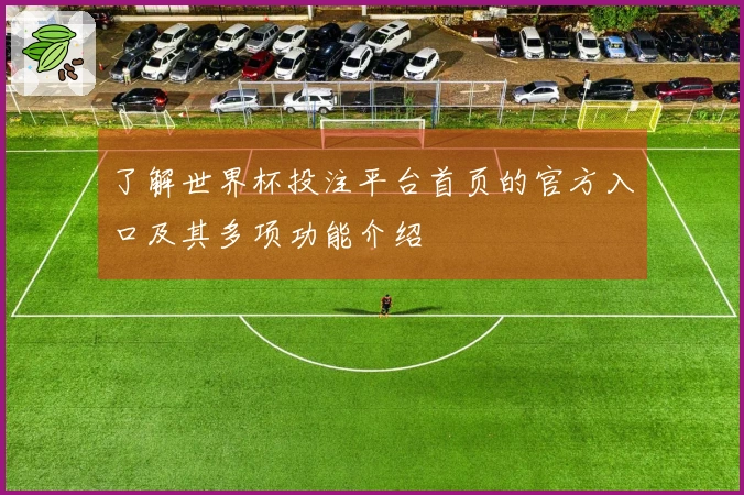 了解世界杯投注平台首页的官方入口及其多项功能介绍